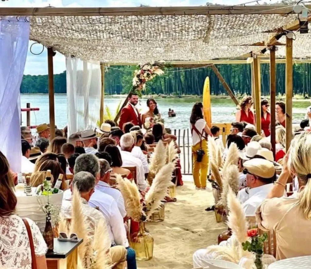 Mariage L'Idylle restaurant plage
